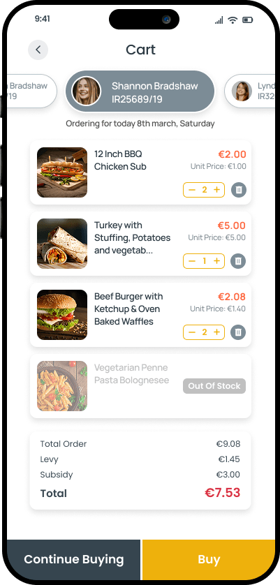 Mobile App Mockup